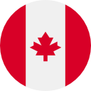 CAN Canada FLAG ICON - rond