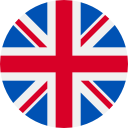 UK Royaume-Uni FLAG ICON - rond