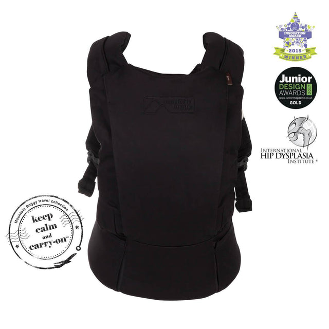 mountain buggy juno baby carrier in black colour is award winning_black