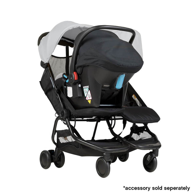 nano duo™ the Perfect Urban Double stroller for the City 