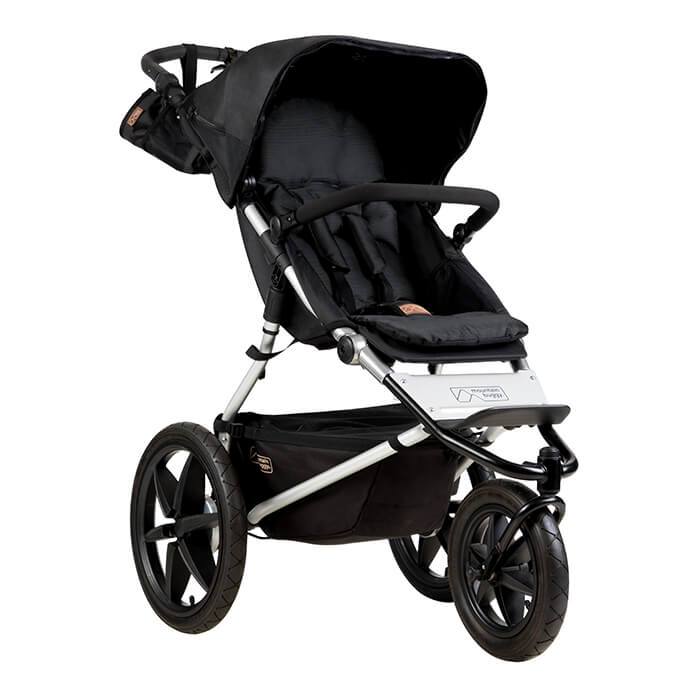 Mountain Buggy terrain stroller in onyx black colour_onyx
